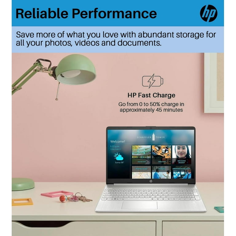 HP 15.6 Touchscreen Laptop for Business, Core i3-1215U, 32 GB RAM