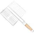 thumbnail image 3 of Miangastore Grill Net Stainless Steel 1Set 16.90X9.24X0.39in, 3 of 8