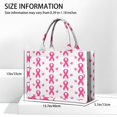 thumbnail image 3 of Large Capacity Tote Bag,Pink Breast Cancer Handbag Fashion Luxury Tote Bag,15.7"x13"x 5.1" Inches,Laptop Compatible, 3 of 6