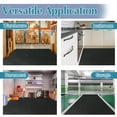 thumbnail image 5 of Bibana 7.5 x 17 FT Garage Floor Mat,2.5 mm Thickness Diamond PVC Garage Flooring Roll, Anti-Slip Shop Floor & Parking mats for Workshop,Gym,Golf Cart Parking or Trailers, 5 of 6