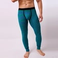 thumbnail image 4 of Miluxas Men’s Cotton Pouch Underwear Long Johns thermal Pants Bottoms Leggings Green, 4 of 8