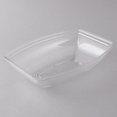thumbnail image 2 of Cambro RSB1014CW135 5 Qt. Clear Camwear Rectangular Ribbed Bowl, 2 of 3