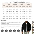 thumbnail image 4 of Stralyhd Corduroy Jackets for Men Turn Down Collar Long Sleeve Vintage Button Front Shacket Loose Casual Fall Work Jacket Khaki 3XL, 4 of 6