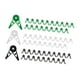 thumbnail image 4 of 60 piezas clips de vástago de vástago ramas plantas durabilidad de bender 360 grados ajustables para flor de jardín al aire libre en interiores, 4 of 7