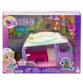 thumbnail image 7 of Polly Pocket Glamping Camper Van, Doll & Pet Playset, Camping & Food Accessories, Travel Toy, 7 of 7