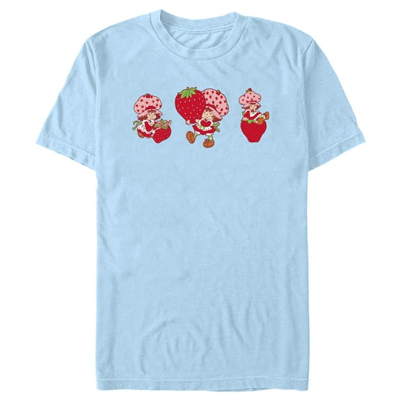 Men's Strawberry Shortcake Berry Poses Graphic T-Shirt