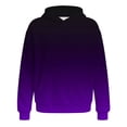 thumbnail image 2 of Kiijoy Toddler Boys Gradient Hoodie Long Sleeve Pullover Sweatshirt, Sizes 4-5T, 2 of 4