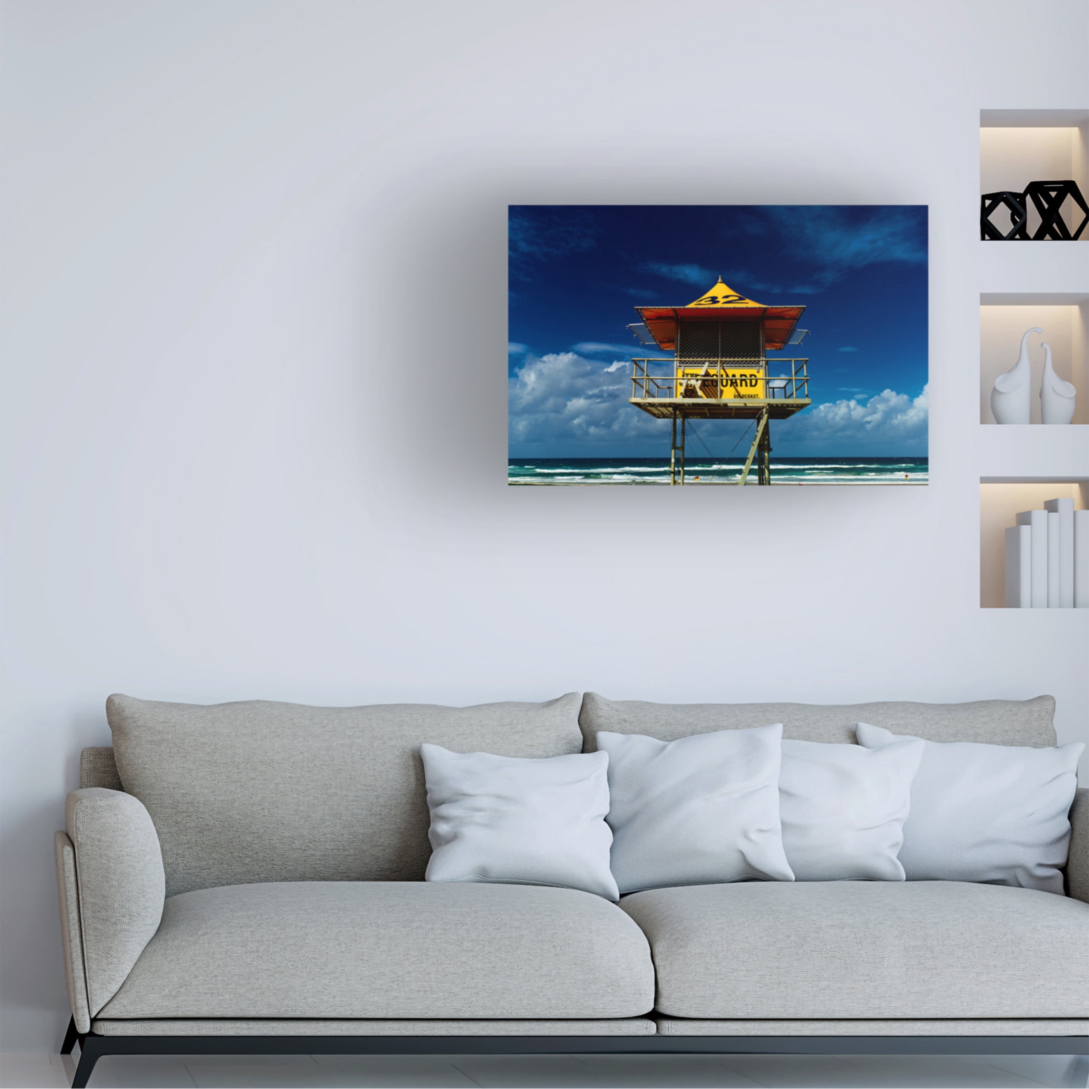 Trademark Fine Art Peter Davidson  Station 32 Canvas Wall Art