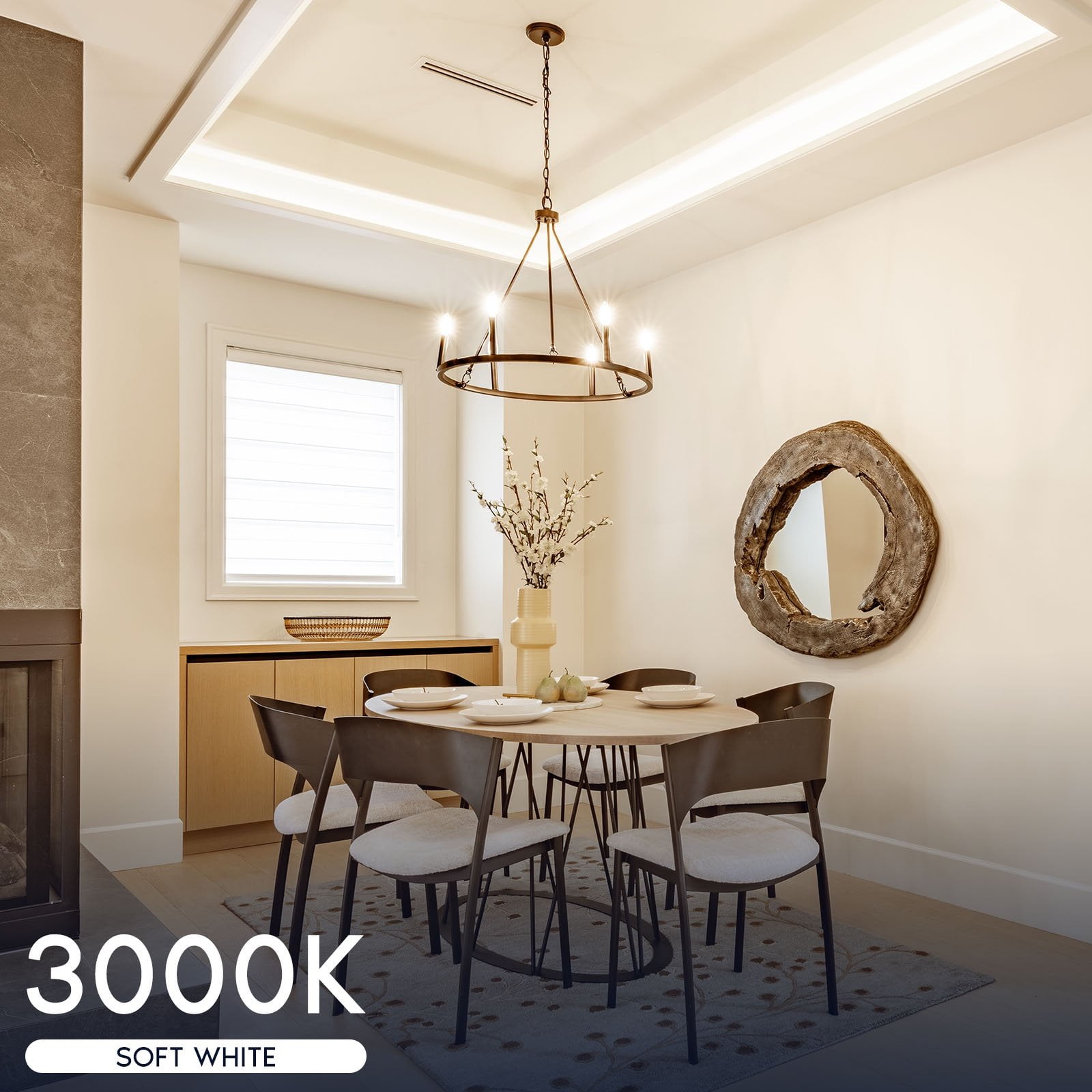 Luxrite LED E12 Candelabra Bulb 8W=75W, 1000 Lumens, 3000K Soft White, Dimmable, Enclosed Fixture & Wet Rated 12 Pack