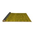 thumbnail image 2 of Ahgly Company Indoor Rectangle Abstract Yellow Modern Area Rugs, 8' x 12', 2 of 4