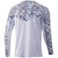 thumbnail image 6 of Huk Icon X Tide Change Long Sleeve Shirt Atlantic, Small, 6 of 6