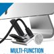 thumbnail image 3 of Hub de aluminio de 3 puertos USB 3.0 alimentado con combo de lector de tarjetas SD/TF para iMac, MacBook Air, MacBook Pro, MacBook, Mac Mini, PC y portátiles Xemadio FLD-2474, 3 of 8