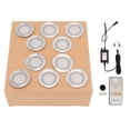thumbnail image 1 of Kit de iluminación LED Pamolo Cubierta de acero inoxidable 10 luces empotradas impermeables IP67, 1 of 8