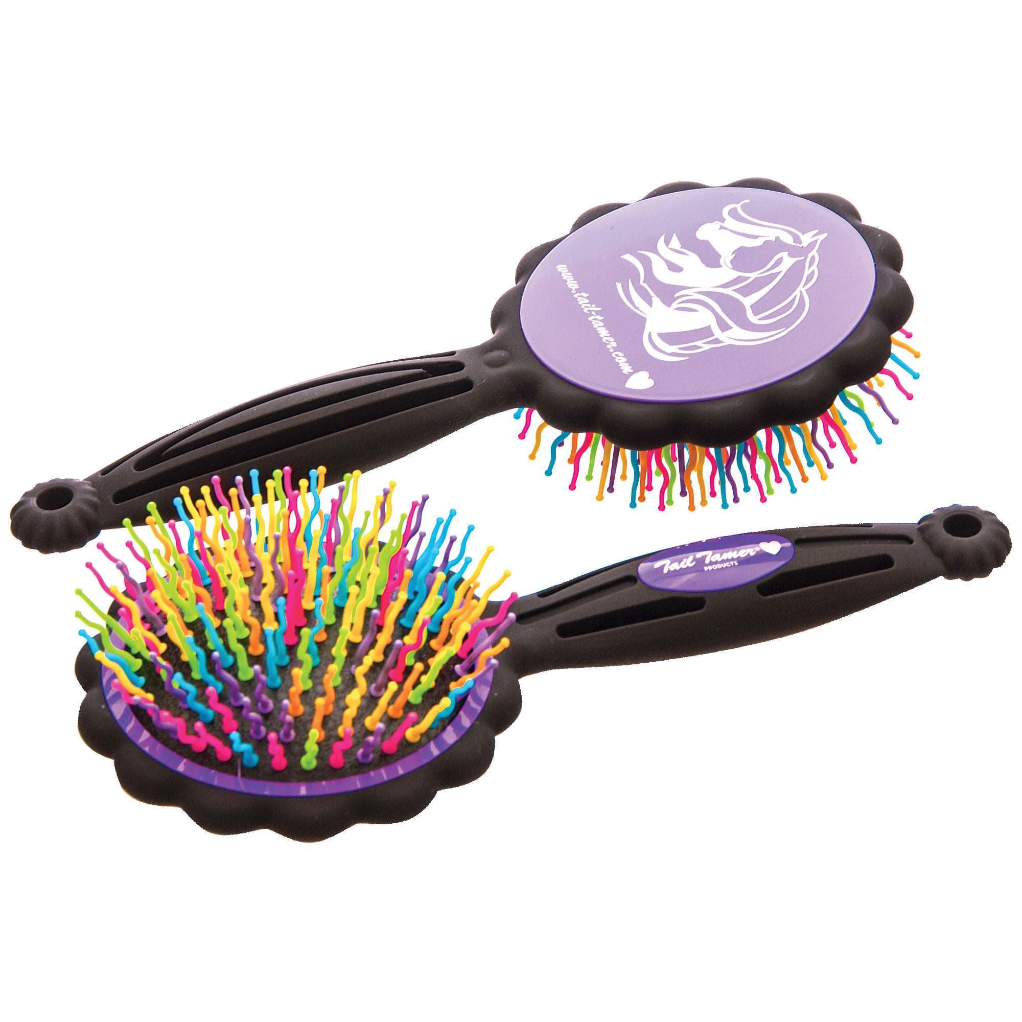 Amazon.com: Horze Soft Grip Dandy Brush - Long Bristles