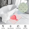 thumbnail image 3 of Valentine's Day Polyester Non-Slip Indoor Carpet Kitchen Mat - Machine Washable Door Rug Chair Mat, 3 of 6