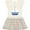 Natural with Stripes, variant on Inktastic Sailboat Nautical Sailing Girls Toddler Dress