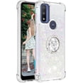 thumbnail image 6 of Quicksand Case for Motorola Moto G Play (2023)/ G Power 2022/ G Pure, Glitter Sparkle Flowing Clear Soft TPU Liquid Cover Case with Bling Diamond Kickstand for Moto G Play (2023) -Colorful, 6 of 14