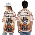 thumbnail image 5 of Happy Thanksgiving Schnauzer Welcome Thankful Fall Autumn Pumpkin All Over Print 3D Baseball Shirt Miniature Schnauzer Dog Lover Softball Sport - 02021, 5 of 6