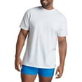 thumbnail image 2 of Fruit of the Loom Premium Tall Men's Crew Undershirts, 6-Pack, 2 of 9