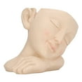 thumbnail image 2 of Head Planter,Face Flower Pot Sleeping Head Planter Pot Succulent Planter Sturdy Construction, 2 of 9