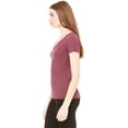 thumbnail image 4 of Bella + Canvas T-Shirt à Manches Courtes Col en V Profond pour Femmes, 4 of 6