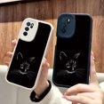thumbnail image 1 of Proteja su iPhone con estilo con la divertida funda plateada mate de doble capa con estampado de dibujos animados: ¡adecuada para iPhone 15 Pro Max 14 13 12 Pro 11!, 1 of 4