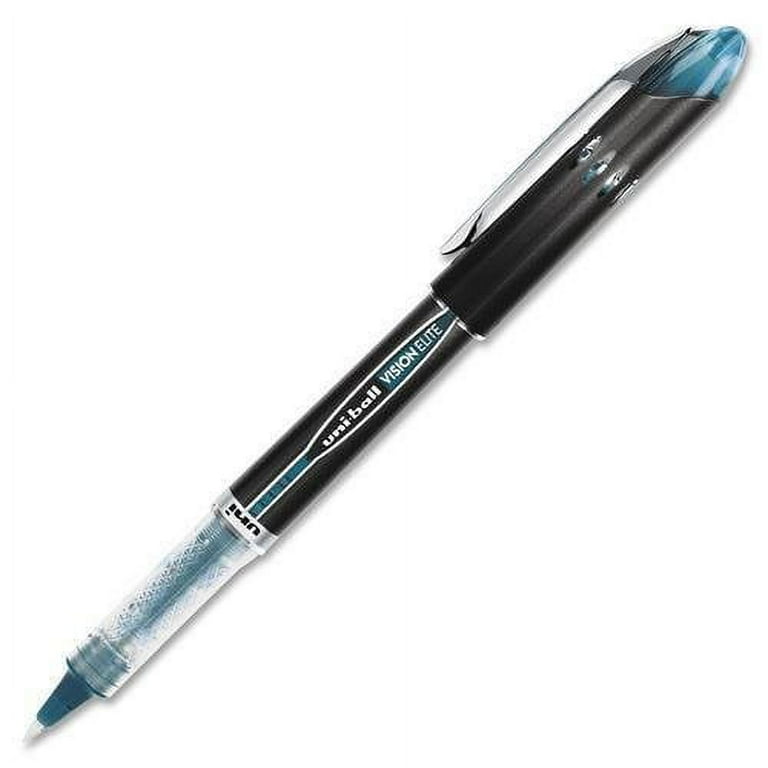 uniball Vision Elite Stick Roller Ball, Blue-Black, Micro