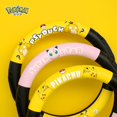 thumbnail image 3 of Pokemon Pikachu Automobile Steering Wheel Cover Suitable for Round D-Shaped Cartoon Four Seasons General Handlebar Cover, 3 of 6