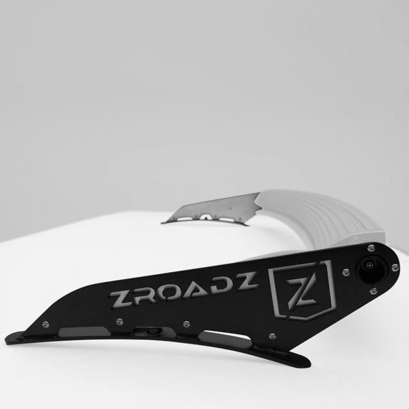 ZROADZ Front Roof LED Mounting Bracket - Compatible w/ 2019-2022 Silverado 1500 - to Mount (1) 50 Inch ZROADZ or Similar Style Curved LED Light Bar (Not Included) - PN #Z332281