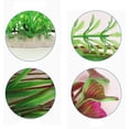 thumbnail image 4 of Grandes Plantes d'Aquarium Aquarium en Plastique Artificiel Décoration pour Tous les Poissons (Rouge), 4 of 5