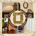 thumbnail image 4 of DESIGNICE 3Pcs Vintage Picture Frames,Wall Decor Photo Frames,Rich Atmosphere Gold Picture Frames,3.94"X3.94",Gold, 4 of 7