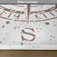 thumbnail image 6 of Ambesonne Compass Place Mats Set of 4, Retro Paint Splashes, Standard Size, Umber, 6 of 6
