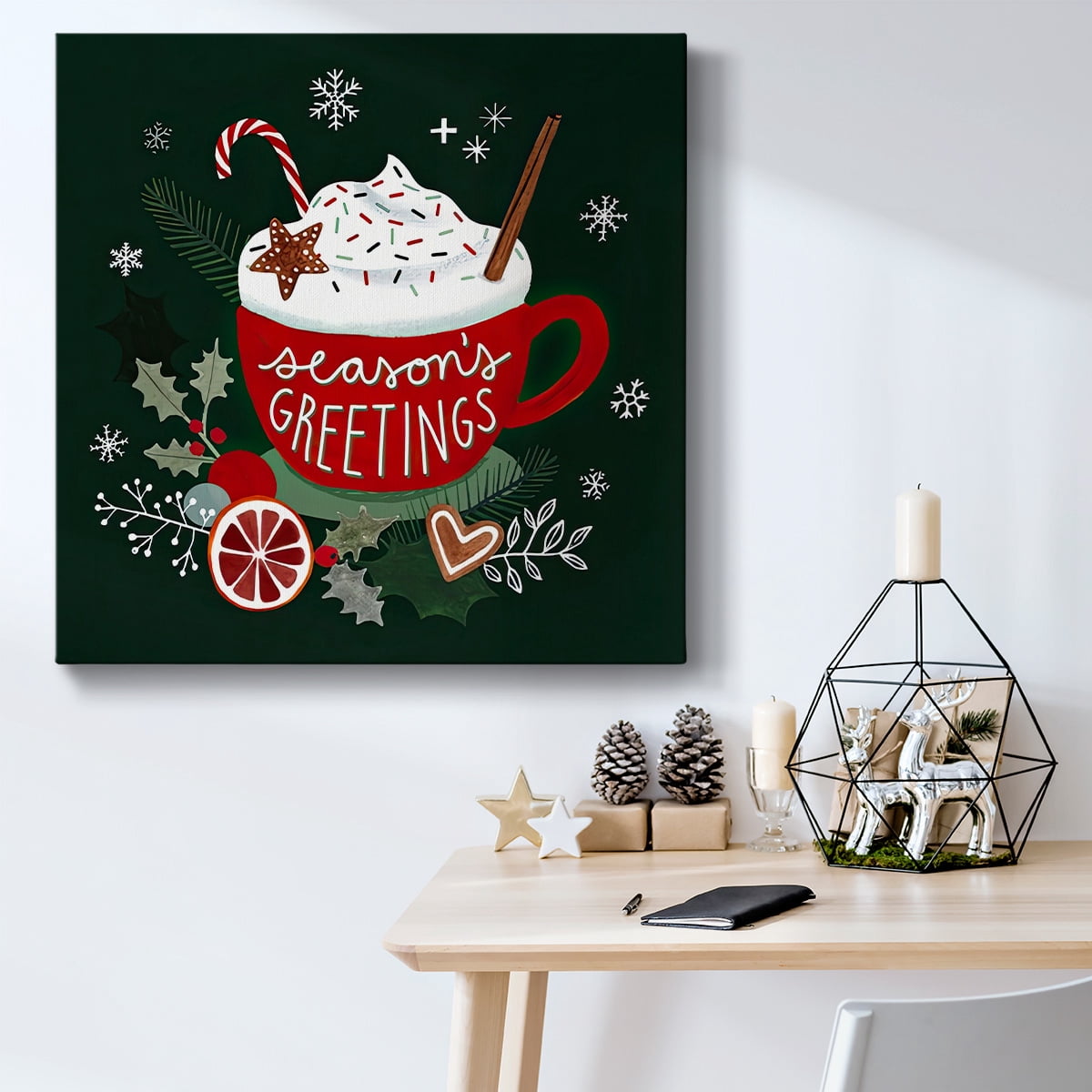 Christmas Comforts I- Gallery Wrapped Canvas