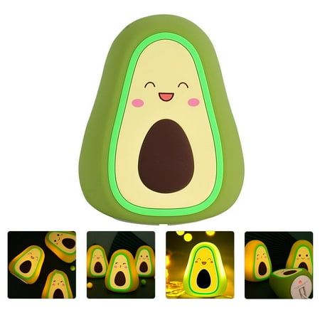 

Lovely Avocado Night Lamp Small USB Night Light Adorable Fruit Night Lamp