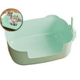 thumbnail image 1 of Dvruxg Large Cat Litter Box with High Sides, Cat Boxes for Indoor Cats, Cat Litter Pan for Kitty, Litter Box with Low Entry, Easy to Clean, Anti-Splashing, 1 of 5