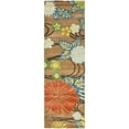 thumbnail image 5 of SAFAVIEH Soho Hazel Floral Wool Area Rug, Brown/Multi, 3'6" x 5'6", 5 of 10