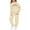 D273/Beige, variant on Afdoent Toddler Girl Clothes Girls Long Sleeve Hoodie And Sweatshirt With Letter Printed For Casual Wear And Outdoor Activities 3-4 Years