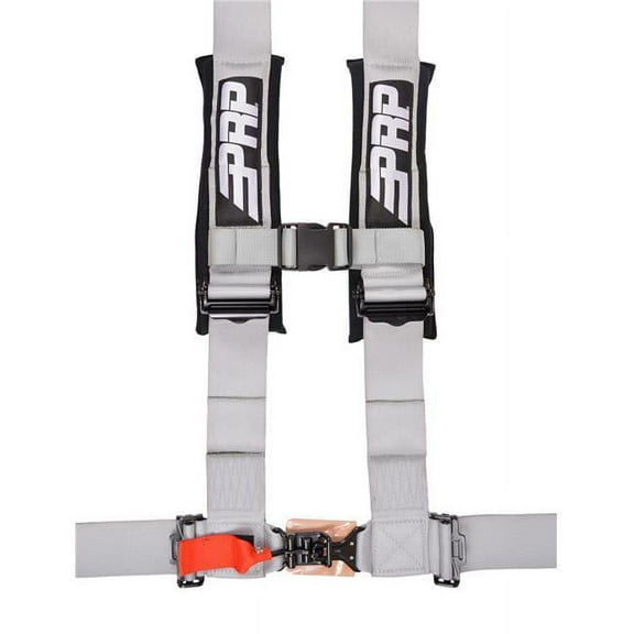 PRP Seats SB4.3G 4.3 in. Racing Harness, Silver