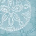 thumbnail image 4 of Gango Home Decor Aqua Treasure | Lovely Under the Water Sand Dollar & Starfish Set; Two 12x12in Art Prints in Brown Frames, 4 of 6