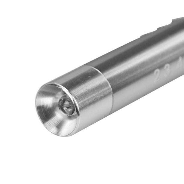 2 Pcs Pen Lampe de poche Alliage d'aluminium Stylo Lumière Led