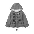 thumbnail image 4 of Minnieouse Manténgase cómodo y elegante abrigo de invierno con capucha para niños Abrigo cálido de invierno para bebés con capucha Bonitos Prendas para la parte del cuerpo gris, 4 of 6