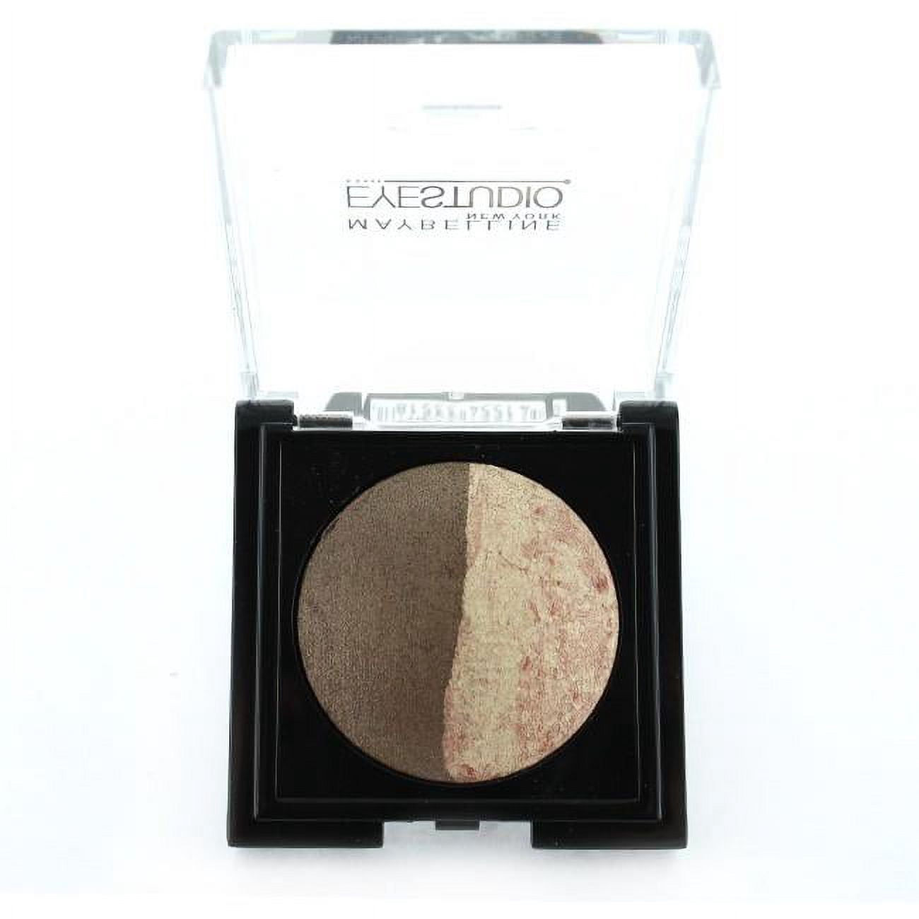 Maybelline Eye Studio Baked Eye Shadow Duo, Carbon Frost