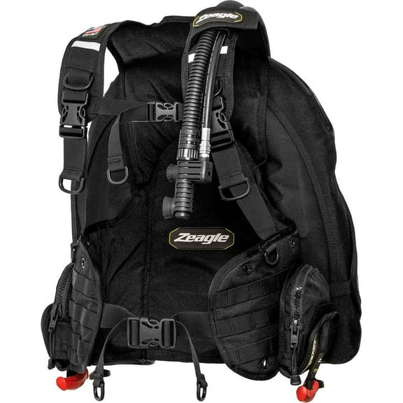 Zeagle Covert XT Scuba Dive BCD with Inflator, Hose and RE Valve