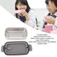 thumbnail image 4 of Lonchera Bento Envase de Comida para el Almuerzo de Acero Inoxidable Contenedores de Almuerzo Aislados Caja Bento Contenedores de Almacenamiento de Alimentos para Estudiantes ANGGREK Otros, 4 of 8