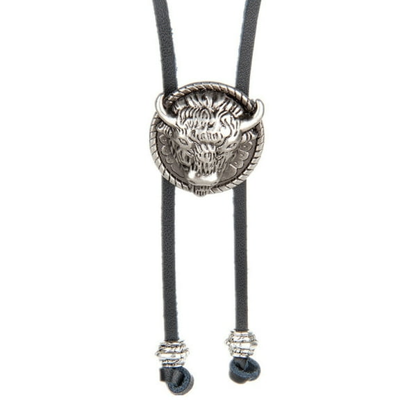 Aellinatey Trendy Bolo Tie Popular Western Cowboy Men Women Necklaces Dance Necktie