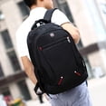 thumbnail image 3 of Laptop Backpack Durable Water Resistant Business Students Computer Bag Black, 3 of 8