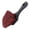 Red, variant on YDYB Short Handle Wheel Brush, 9.4 inch Tire Brush with Easy Control and Reach Tight Spaces, Non Slip Grip for Car Detailing and DIY Car Wash, Black