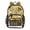 Witches' Hats Black Cats Pumpkins, variant on Clear Backpack 12L Large Capacity Transparent Waterproof Halloween-themed Projects