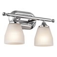 thumbnail image 1 of Kichler 5447CH Ansonia 2 Light Bath Light, Chrome, 1 of 1