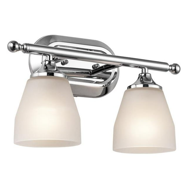 Kichler 5447CH Ansonia 2 Light Bath Light, Chrome